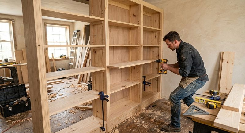 Bookcase Construction in Annapolis, MD