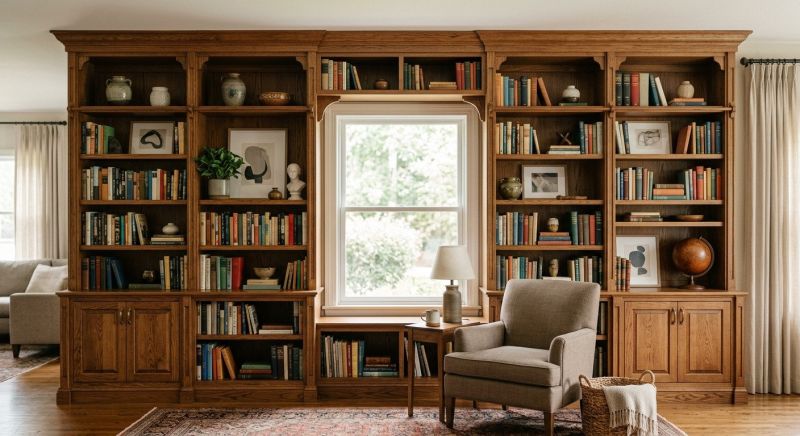 Bookcase Installation in Winston Salem, NC