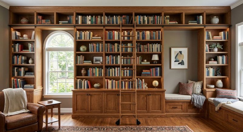 Bookshelves Installation in Durham, NC