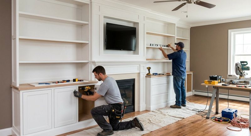 Built In Shelving Service in Winston Salem, NC