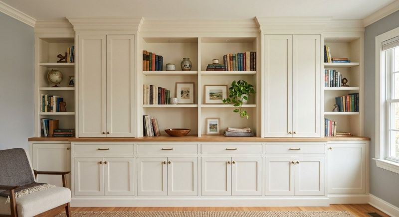 Built In Tv Cabinetry in Fairfax, VA