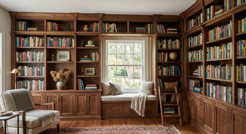 Custom Bookshelves Service in Alexandria, VA