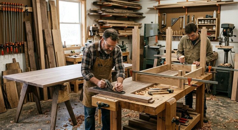 Custom Furniture Construction in Greensboro, NC