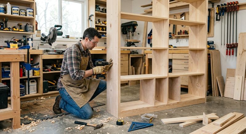 Bookcase Construction in Fairfax, VA