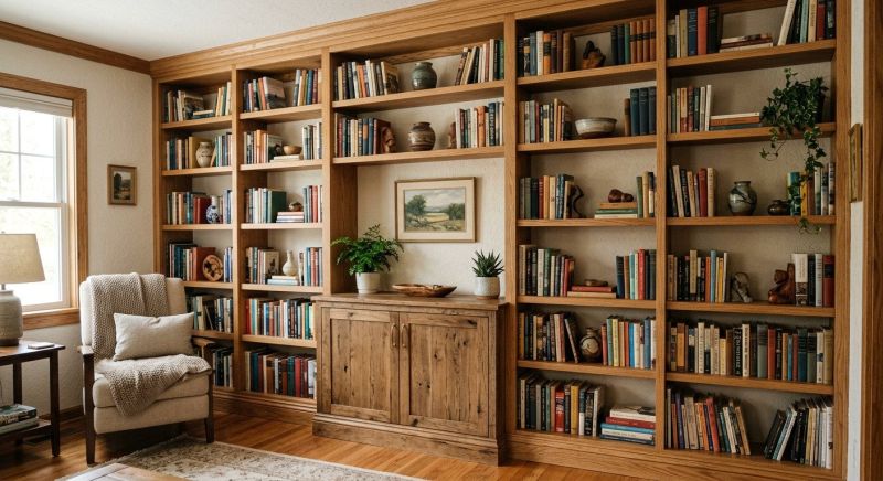 Bookcase Installation in Fairfax, VA