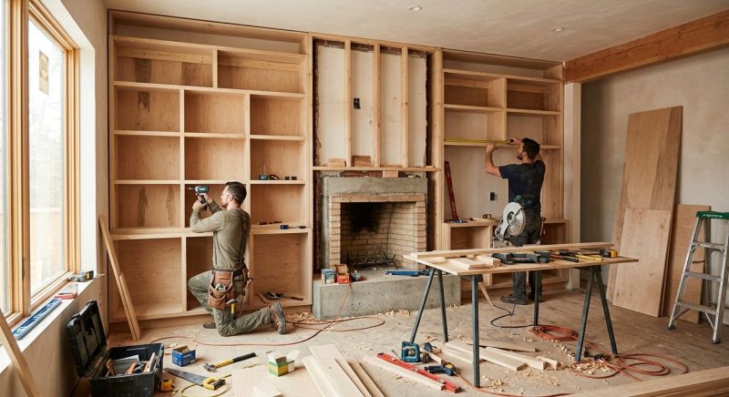 Built In Shelving Service in Charlotte, NC