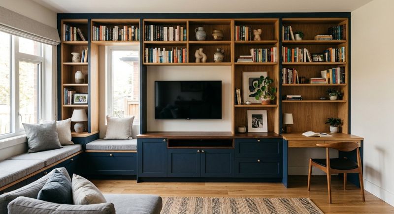 Built In Shelving Service in Raleigh, NC
