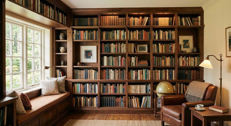 Custom Bookshelves Service in Greensboro, NC