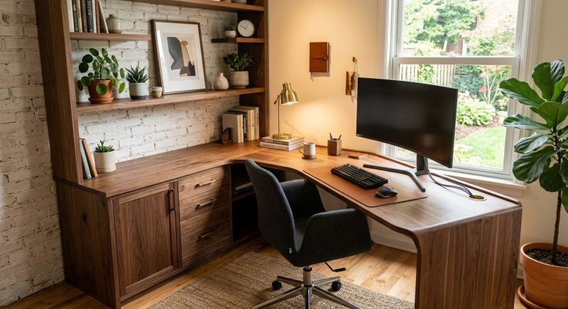 Custom Desk Installation in Frederick, MD
