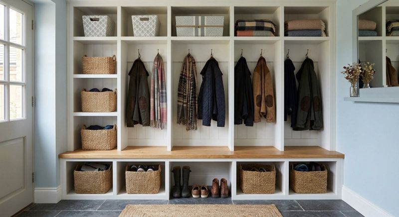 Mudroom Carpentry Installation in Alexandria, VA